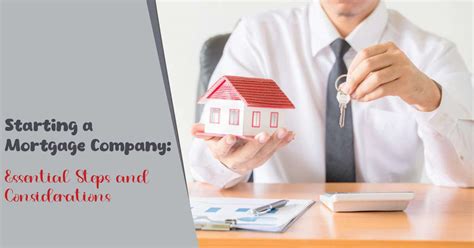 start  mortgage company  step  step guide