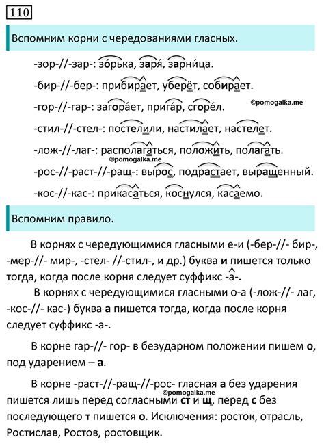 Упражнение 110 - ГДЗ по русскому языку за 7 класс Разумовская, Львова