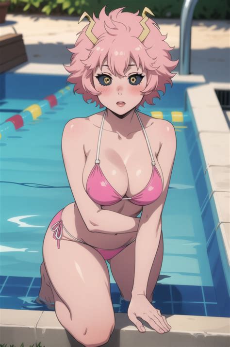 Ashido Mina Bnha Bikini By Pikiai On Deviantart