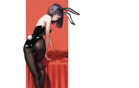 Wallpaper Kawaii Girl Hot Sexy Ass Sexy Girl Rabbit Anime For Mobile And Desktop Section