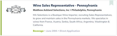 wine jobs     career    level forcebrands