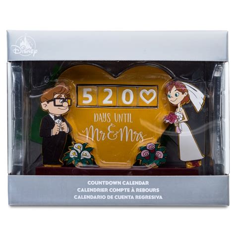 Carl and Ellie Wedding Countdown Calendar – Up | shopDisney