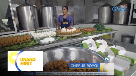 This Is Eat Putong Pulo Ng Sarap With Chef JR Royol Unang Hirit