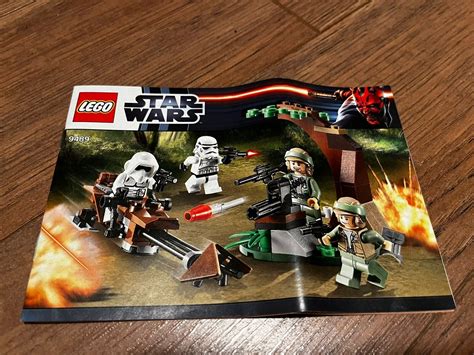 Lego Star Wars Endor Rebel Trooper Imperial Trooper Battle Pack