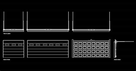 Bloques Autocad De Puertas De Garage Dwg Dwgautocad Hot Sex Picture