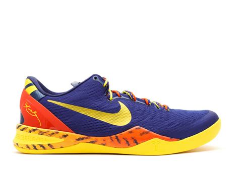 Kobe 8 'Barcelona' - Nike - 555035 402 - deep royal blue/trace yellow ...