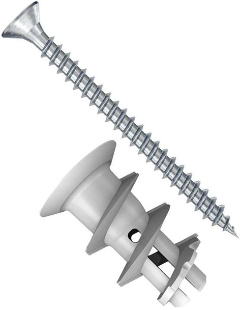 Дюбель для гипсокартона 22 мм с шурупом GK S Fischer 084343, 5 шт в ...