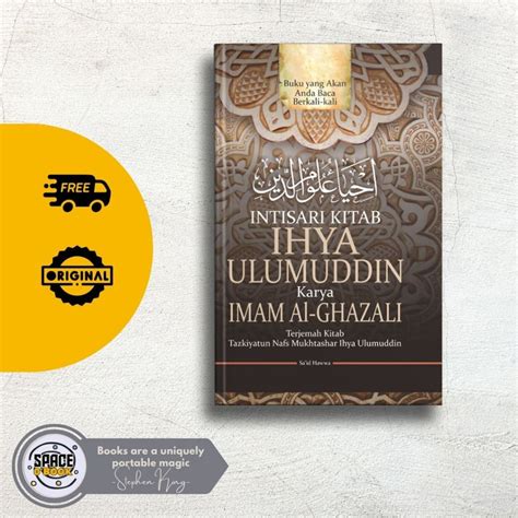 Jual Buku Intisari Kitab Ihya Ulumuddin Karya Imam Al Ghazali Said