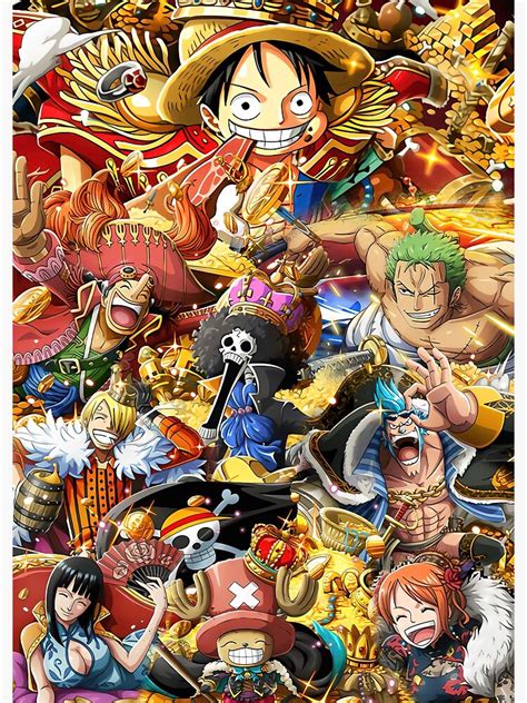 One Piece Luffy Squad Poster For Sale By Bryancragg Redbubble