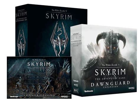 Набор из трех дополнений для настольной игры The Elder Scrolls V ...