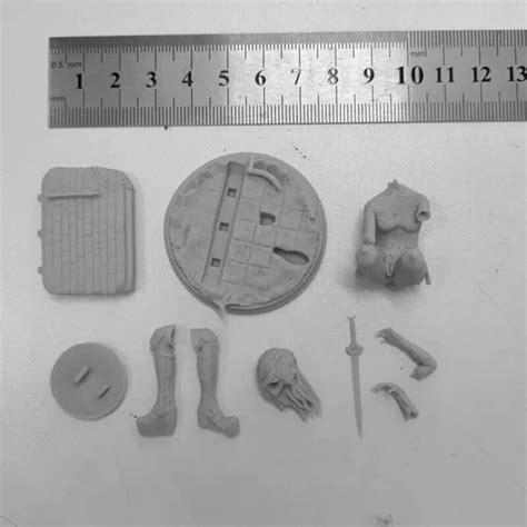 Resin Figure Model Kit Sexy Cute Hot Girl Unassembled Unpainted Toy New Ebay