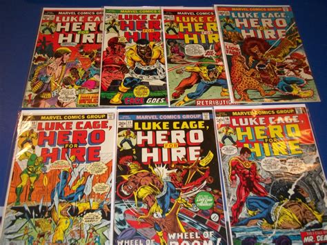 Luke Cage Hero For Hire 10111213141516 Run Of 7 Antique Price