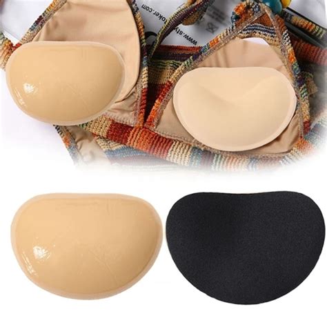 Invisible Bra Cushions Push Up Pads For Swimsuit Bra Bikini Sticky Bra Pads Removable Padding