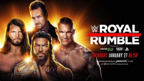 Cartelera Wwe Royal Rumble 2024 Mundo Lucha