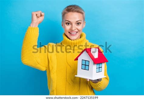 Portrait Attractive Excited Blonde Hair Lady Stock Photo 2247135199 Shutterstock