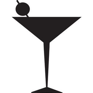 Martini Glass Svg Cocktail Glass Clipart Cut File For Clipart Library