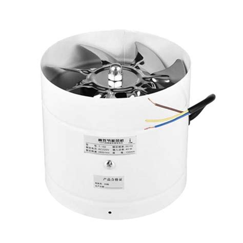 Promo Inline Ventilation Exhaust Fan 6150mm 40w Vent Duct 6 Inch