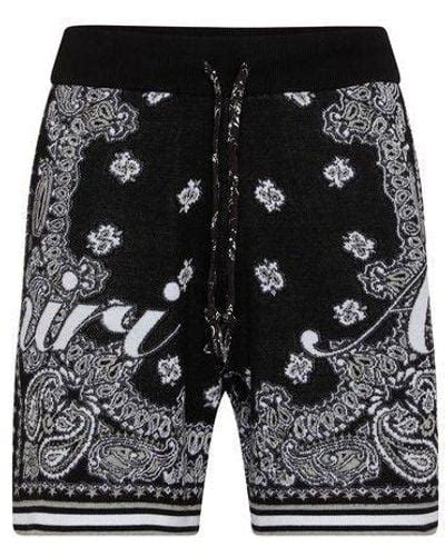 Black Amiri Shorts For Men Lyst