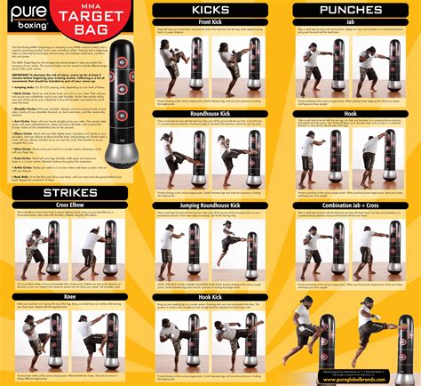 Printable Kickboxing Workout
