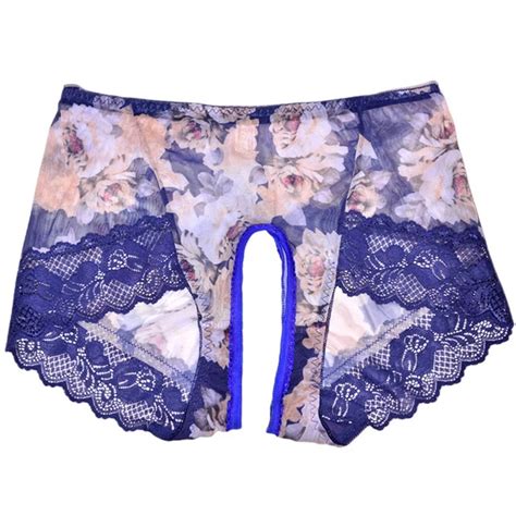 Culotte Homme Fesses Ouvertes En Dentelle Sans Entrejambe Sous V Tements Sex Eur