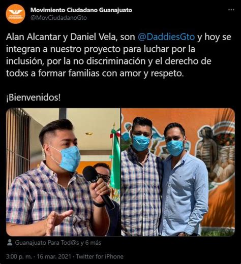 Quiénes son Los Daddies primera pareja gay de Guanajuato en adoptar y ser candidatos para