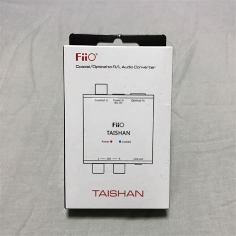 FiiO TAISHAN D03K S PDIF Digital To Analog Converter Audio Portable