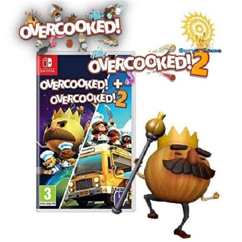 Jual OVERCOOKED + OVERCOOKED 2 NINTENDO SWITCH di Seller SURYA GAME ...