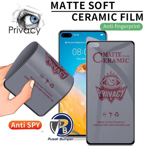 Jual TEMPRED GLASS SPY MATTE KERAMIK CERAMIC INFINIX HOT 9 10 30I NOTE 10 PRO 30 PB4542 Shopee