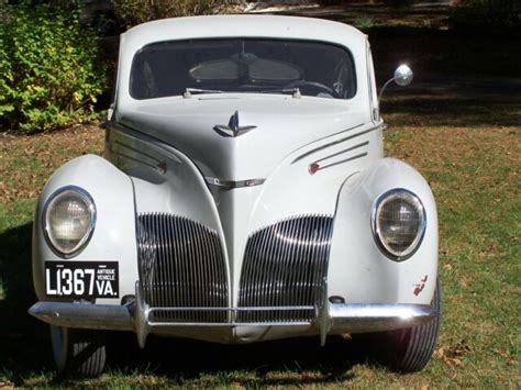 1939 LINCOLN ZEPHYR V 12 SEDAN EX JAMES HETFIELD METALLICA NICE