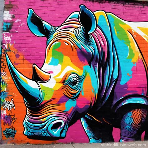 Rhino Aleksei Sytsevich Stands Imposingly In A Digital Portrait That