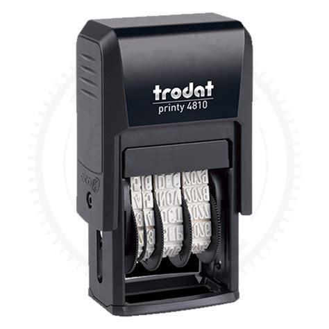 Pieczątka Trodat Printy 4810-Dater MA - Pieczątki Online