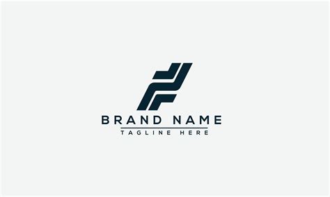 Ff Logo Design Template Vector Graphic Branding Element 10485940
