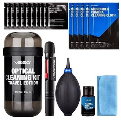Official NZ Distributor for VSGO Cleaning Kit Travel Edition - Grey