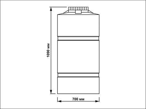 Емкость ОВ 400 на 400 литров, цена по запросу | PLASTICBAK.RU