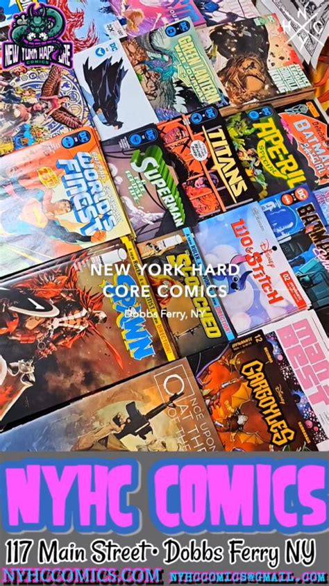 NYHC COMICS WEEKLY STACK 3•20•2024 - New York Hard Core Comics