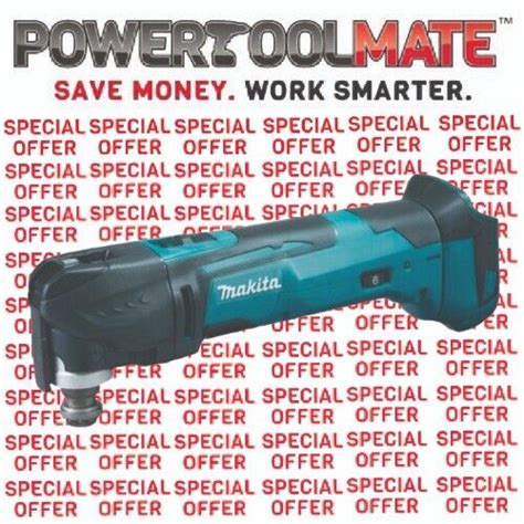 Makita Dtm Z V Li Ion Multi Tool Lxt Keyless Blade Change Naked