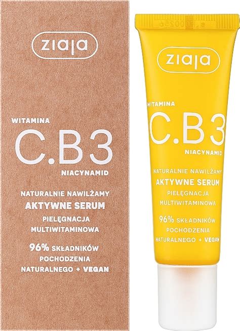 S Rum Facial Ziaja Vitamin C B Niacinamide Makeup Es