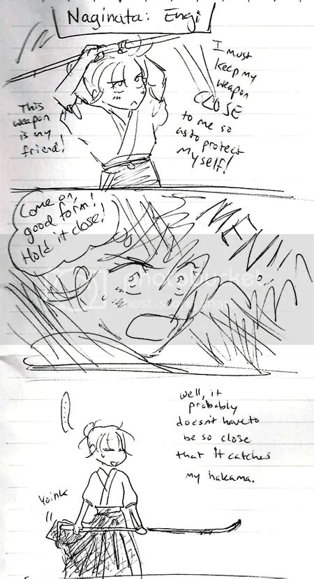 Practicing martial arts in hakama | San'in Monogatari