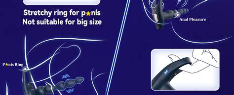 Amazon Ultra Soft Silicone Vibrating Anal Beads Tencoe Graduated Design Anal Sex Toy