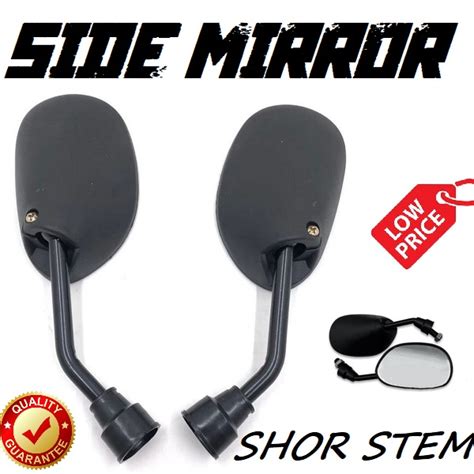 YAMAHA YTX 125 SIDE MIRROR Motorcycle STOCK Type SHORT STEM BIG COD