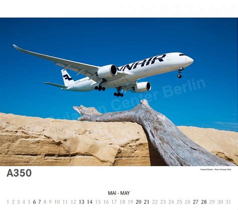 Flugzeugkalender / Calendar Airbus 2023 (Aviation Center Berlin AB023