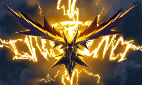 Zapdos Team Instinct Hd Wallpaper By Kezrek 2002x1200 Wallpaper Abyss
