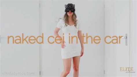 EliteRose Naked Cei In The Car ManyVids