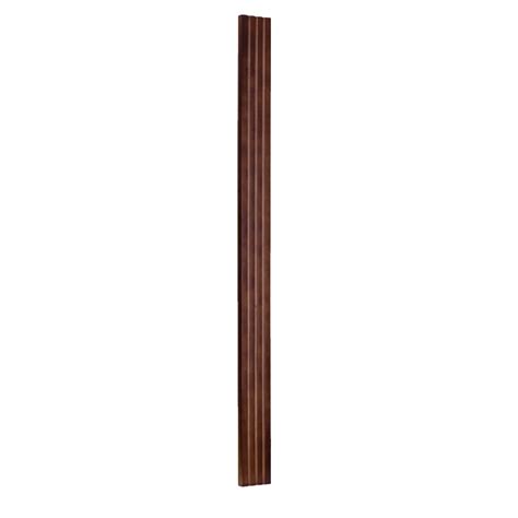 Concord Walnut Spice Finish Cabinet Wall Fluted Filler W3 H42 D3 4