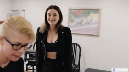 Girlsway Aiden Ashley And Charlotte Sins Can T Wait Anymore To Have Lesbian Sex