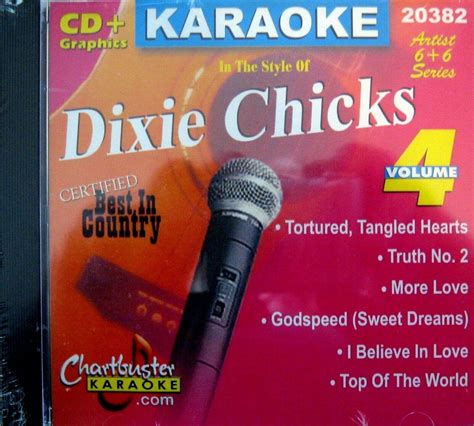 Chartbuster Karaoke Cd G Country Artist Series Cb Vol Dixie