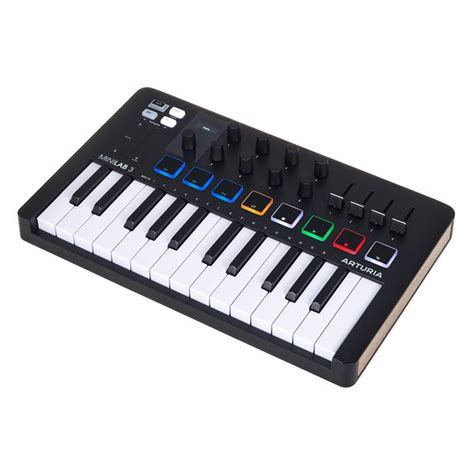 Controlador Midi Arturia Minilab Black A Festa Da M Sica