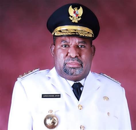 Ditjen Imigrasi Cegah Gubernur Papua Lukas Enembe Ke Luar Negeri