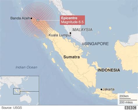 Deadly Magnitude 6 5 Earthquake Hits Aceh In Indonesia BBC News