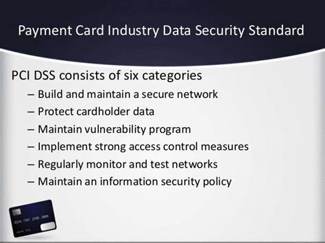 Payment Card Industry Security Standards